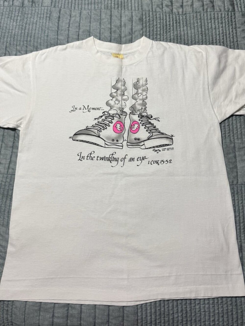 Living Epistles 1986 Vintage Jesus Rapture Tee
